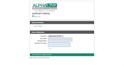 Desktop Screenshot of help.alink.com